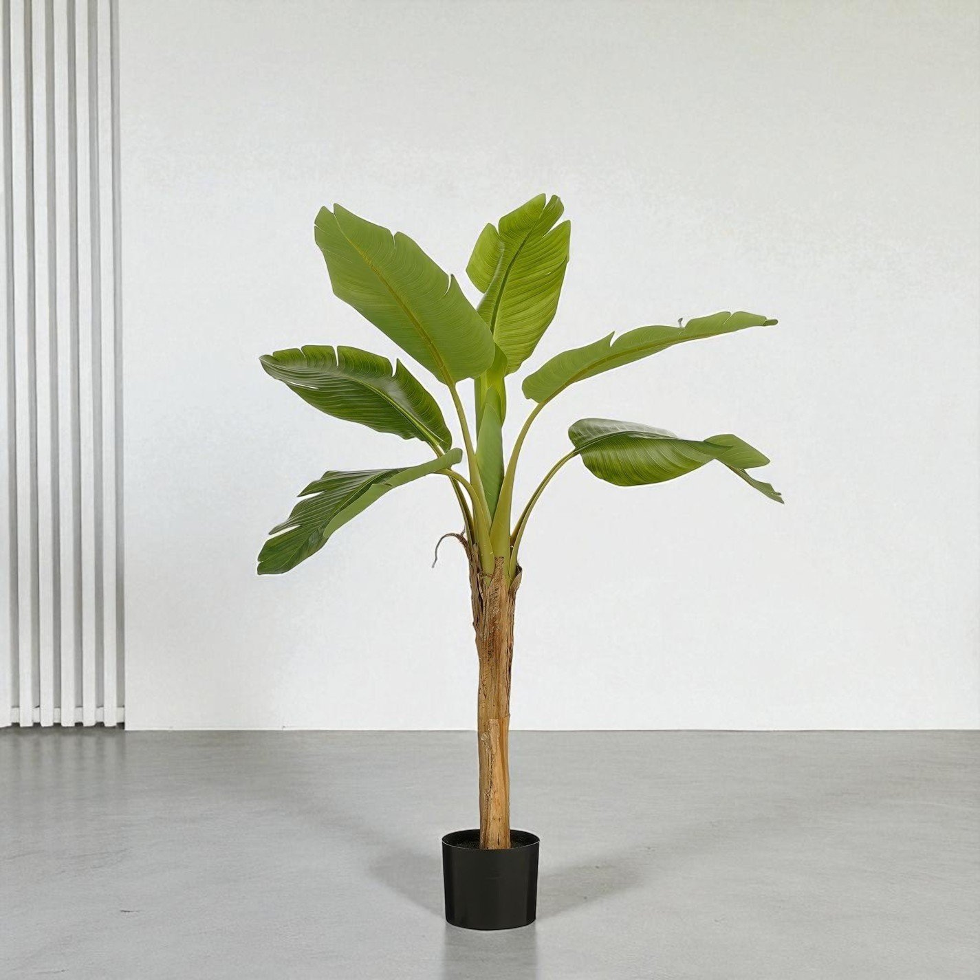 Artificial Banana Tree in Black Pot – 120x70 cm