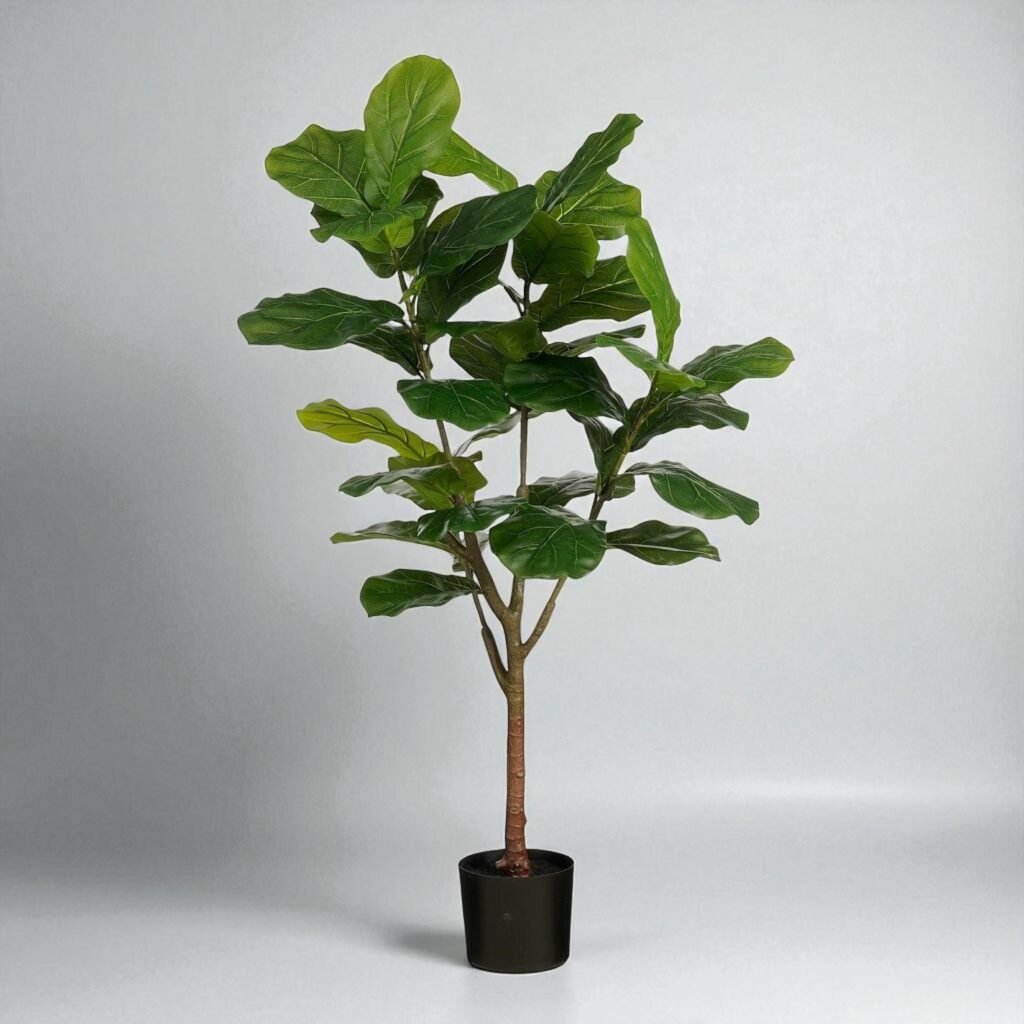 Artificial Ficus Lyrata (Fiddle-Leaf Fig) – 150x50 cm