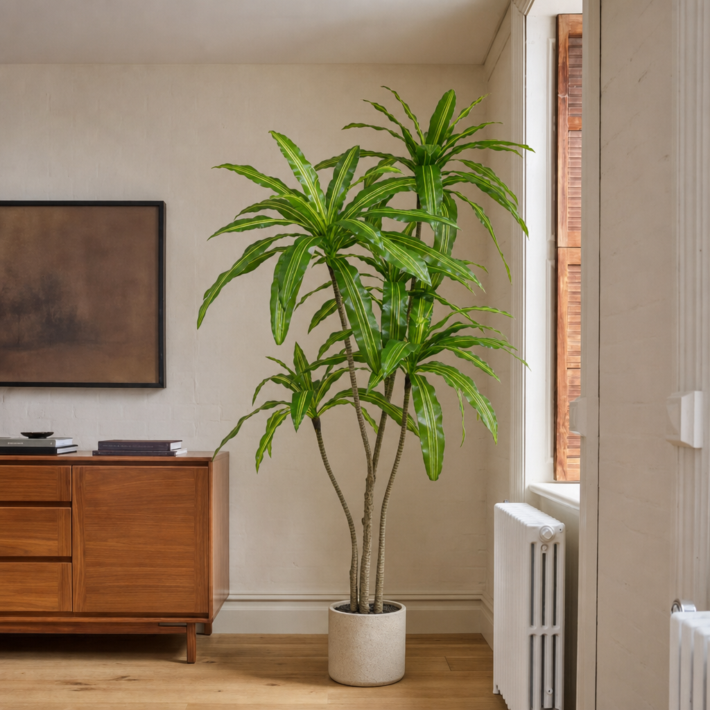 Large Faux Striped Dracaena Tree - 180cm