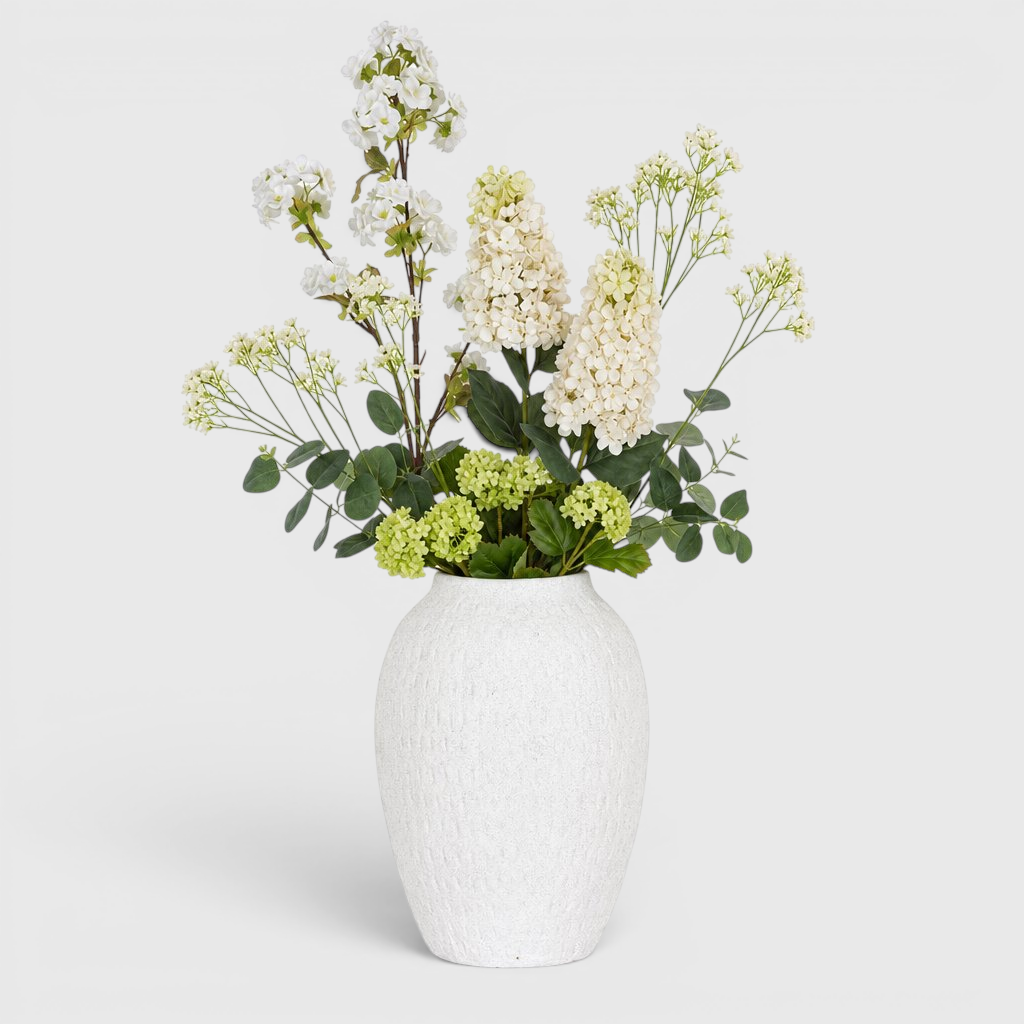 White Flower & Stem Arrangement