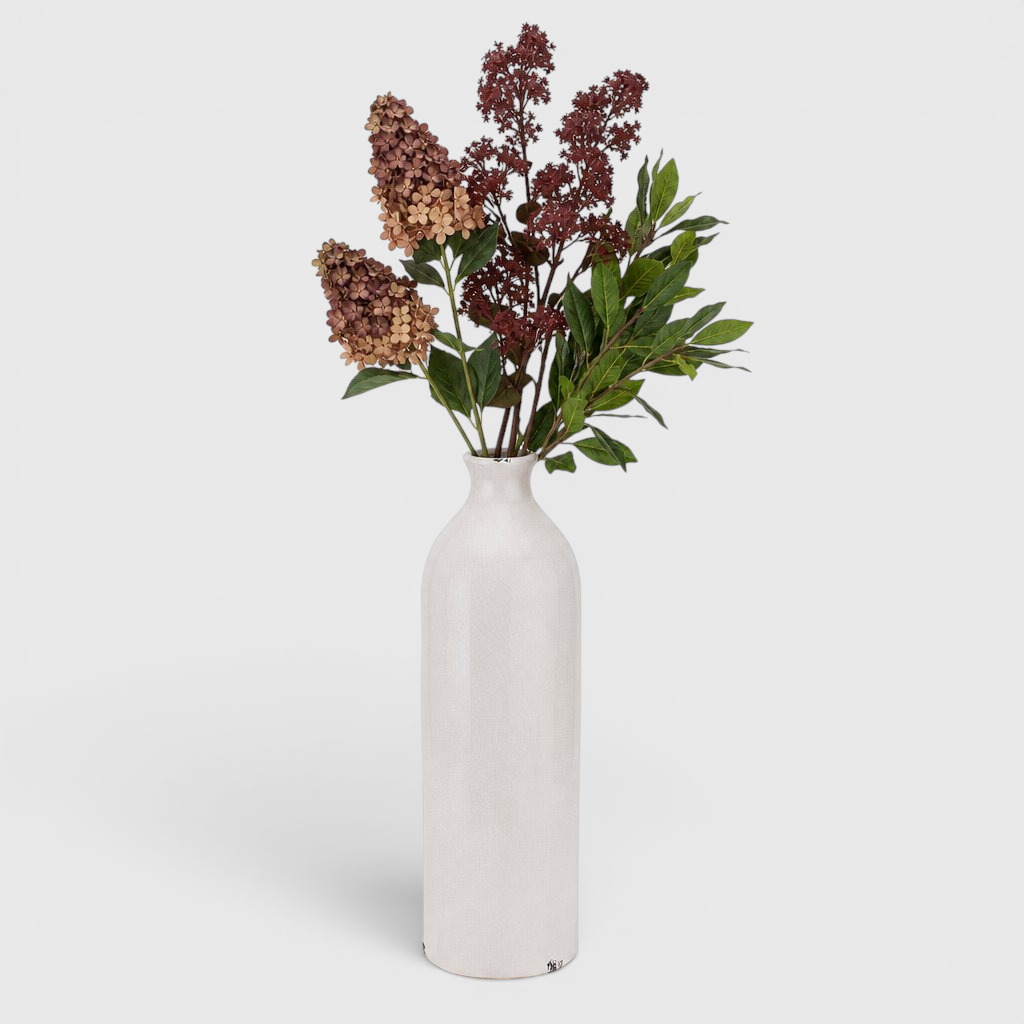 Burgundy Hydrangea & Smokebush Arrangement