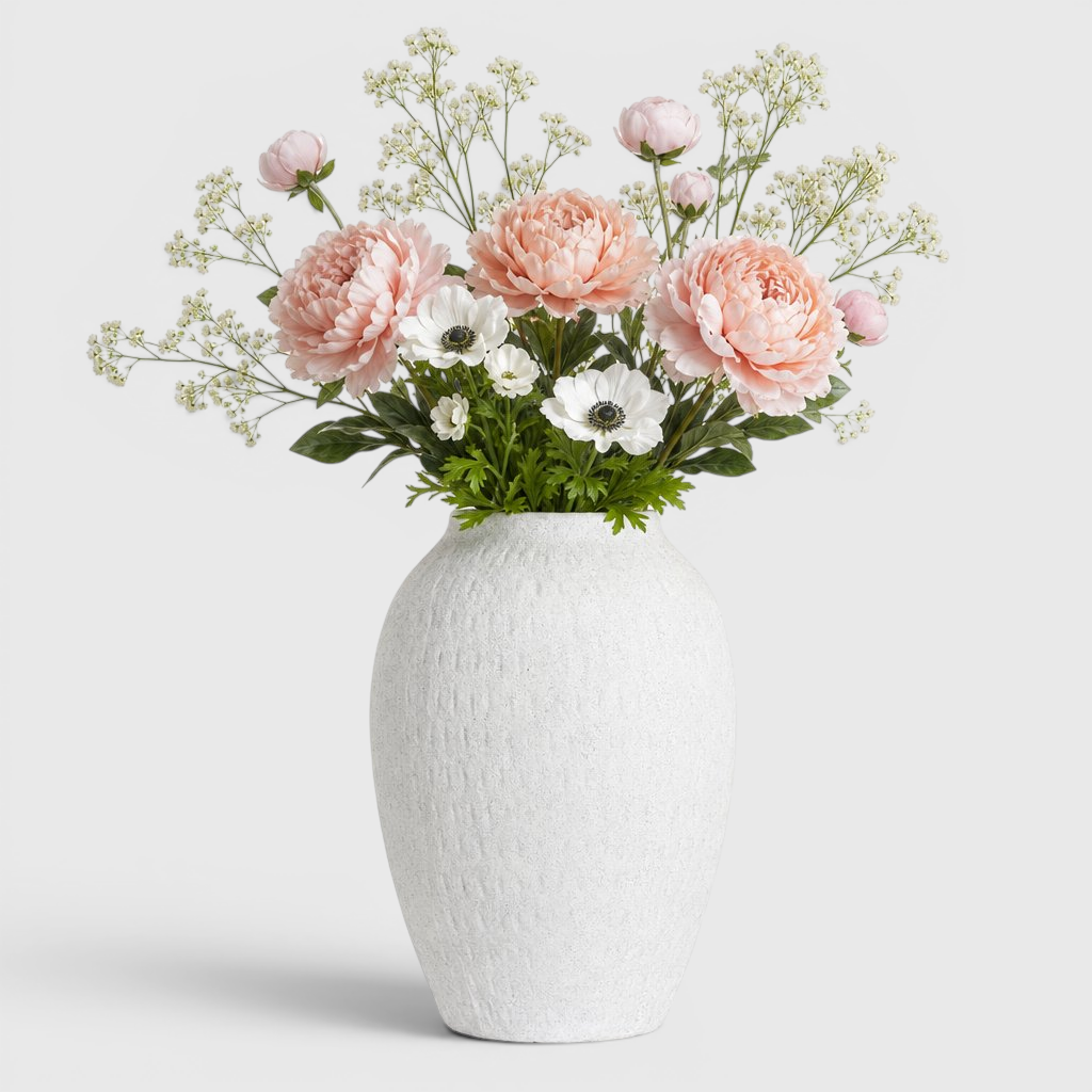 Blush & Peach Flower Arrangement