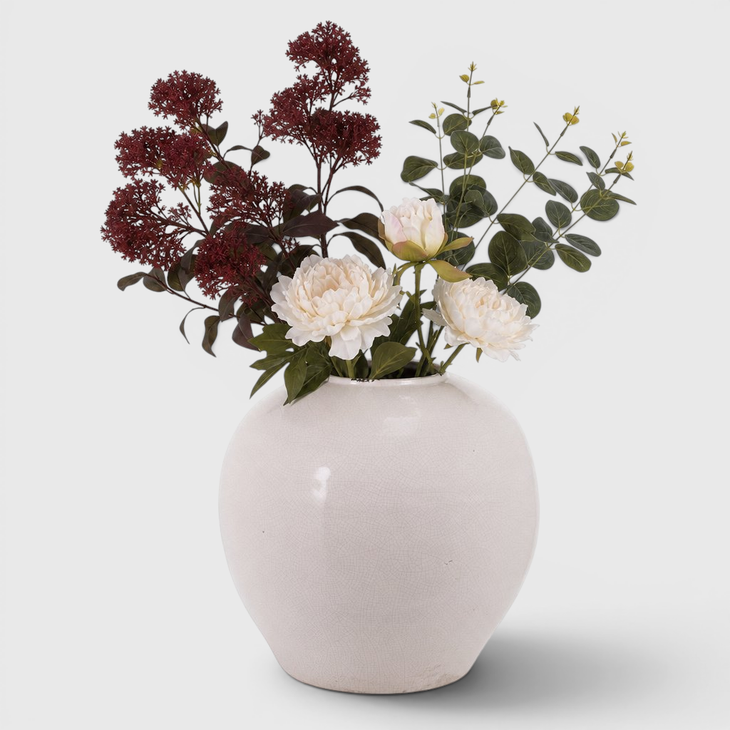 Smokebush & Peony Arrangement